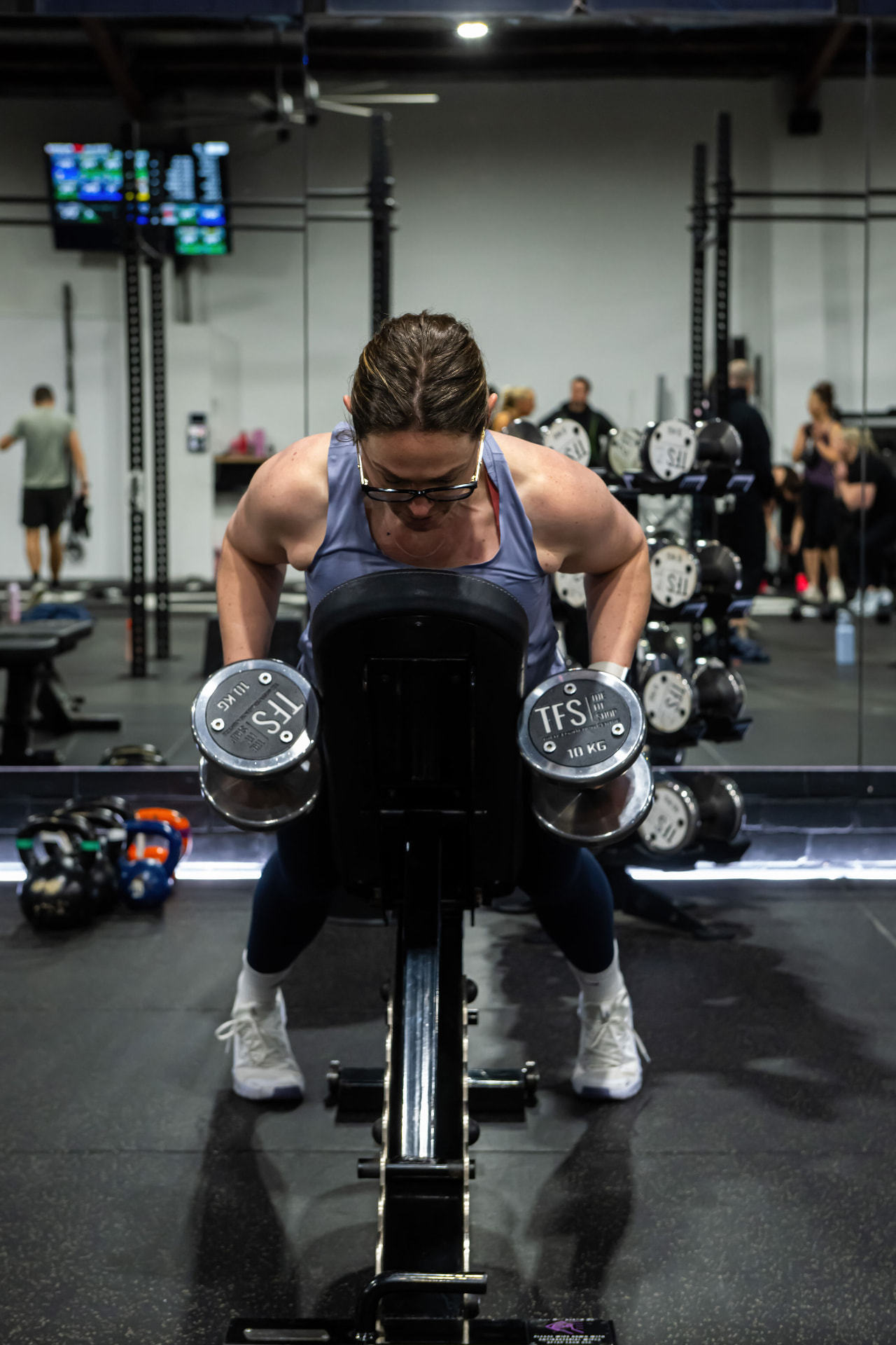 A strength session
